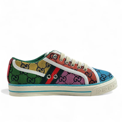 Gucci Tennis 1977 Multicolor Monogram Sneakers 🎾🌈