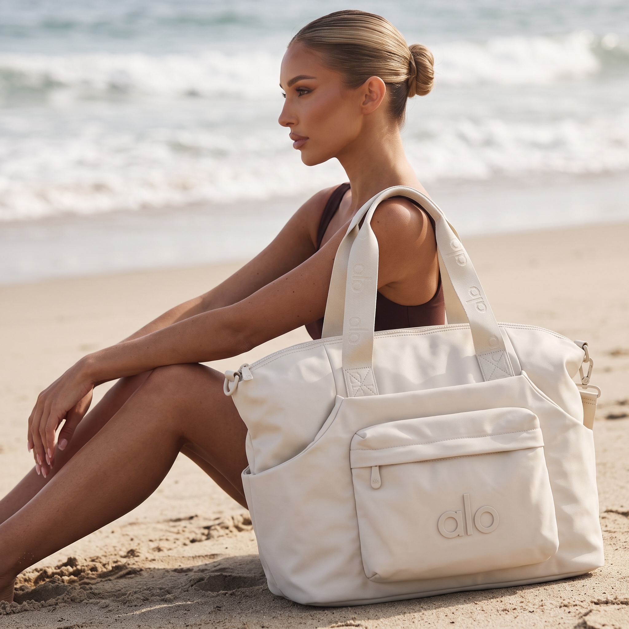 Alo Utility Tote Bag – Ivory