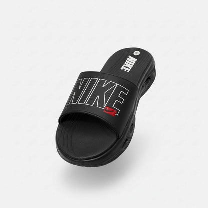 Nike Air Cushion Slides ⚫🔥 | Bold Comfort Performance Edition 👟💨