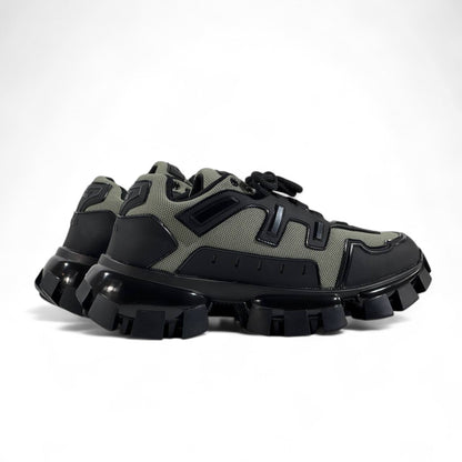 Prada Cloudbust Thunder Sneakers – Black & Olive Edition 🖤💚