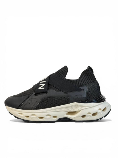 Balmain Logo Strap Sneakers 🖤⚡ | Bold Street Luxury