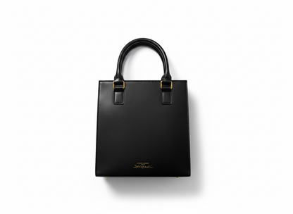 Elsa Schiaparelli Face Motif Leather Top Handle Bag 🖤✨