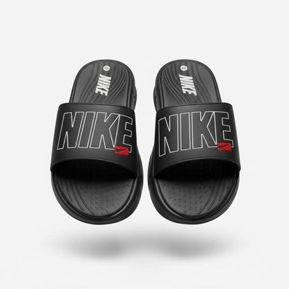 Nike Air Cushion Slides ⚫🔥 | Bold Comfort Performance Edition 👟💨