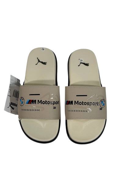PUMA BMW M Motorsport Slide Sandals – Cream Edition 🤍🏁