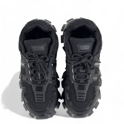 Prada Cloudbust Thunder Sneakers – Triple Black Luxe ⚡🖤