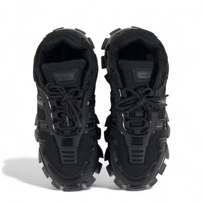 Prada Cloudbust Thunder Sneakers – Triple Black Luxe ⚡🖤