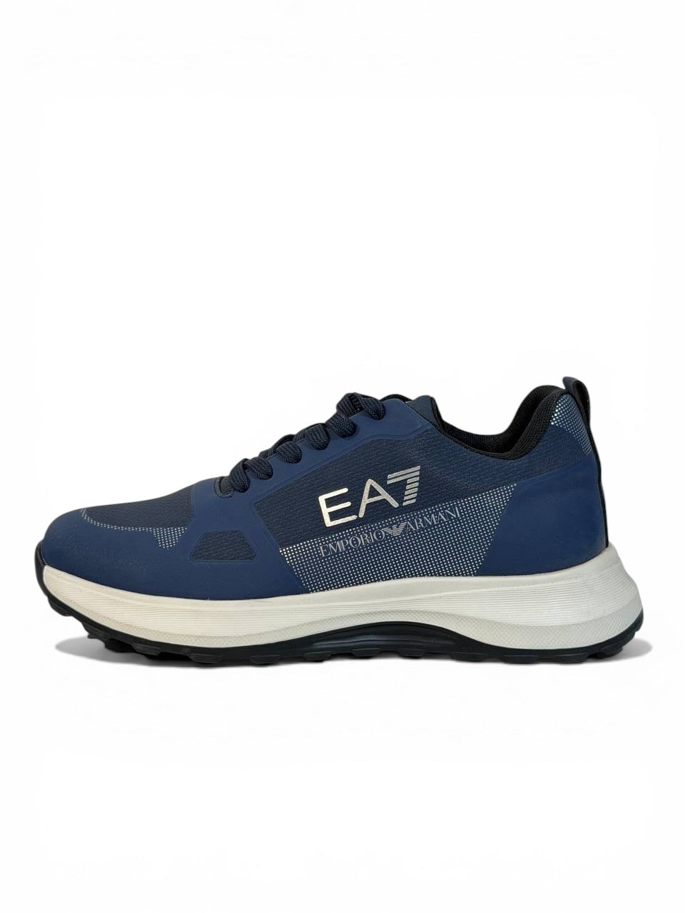 EA7 Emporio Armani Navy Sneakers 👟✨ | Sporty Luxury Comfort