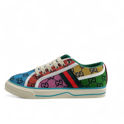 Gucci Tennis 1977 Multicolor Monogram Sneakers 🎾🌈
