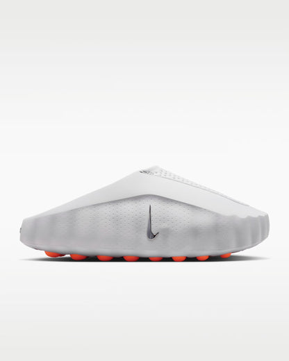 Nike Mind 001 Futuristic Slides – Premium Minimal Comfort Sandals 👟⚡ | Grey & Neon Grip Sole
