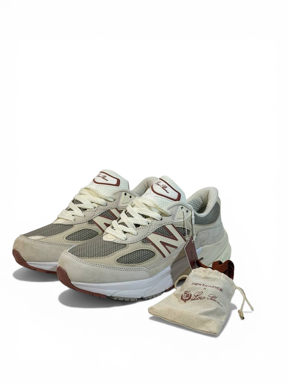 New Balance x Loro Piana 990v6 Beige Sneakers 🤍✨ Quiet Luxury Edition