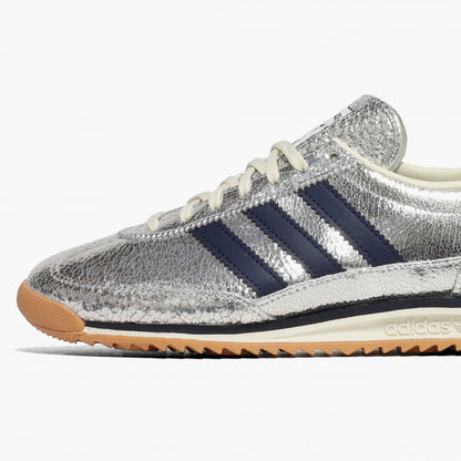 adidas SL 72 Metallic Silver Sneakers 👟✨🩶