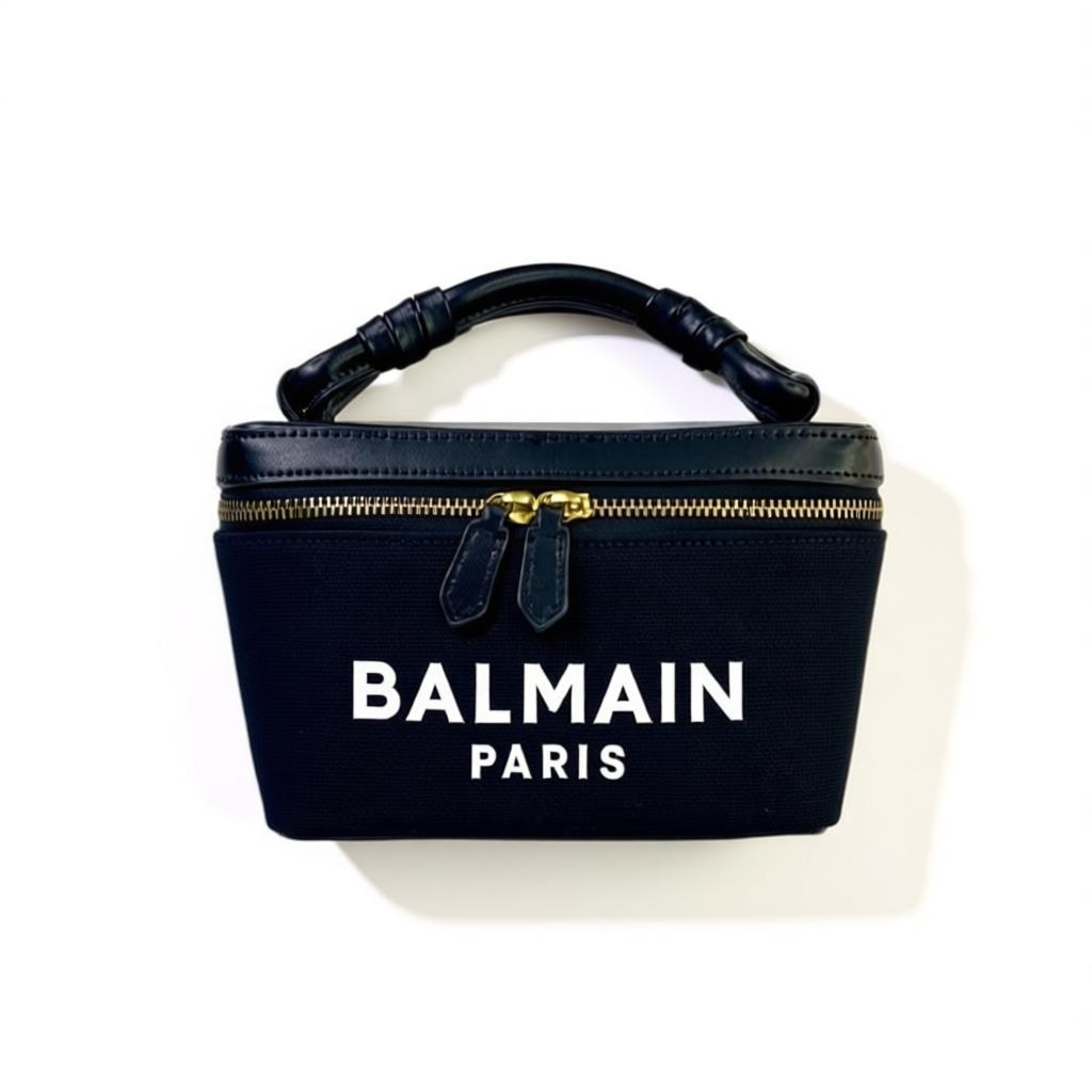 Elegant Balmain Paris Vanity Bag