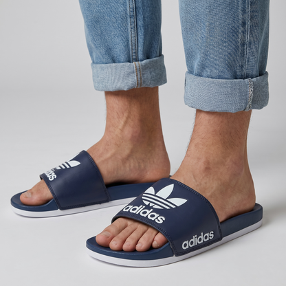 ADIDAS Originals Slides – Navy Blue Edition 🔵🔥