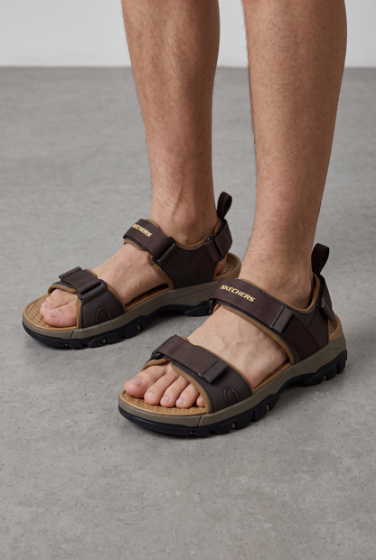 🤎 Skechers Men’s Trek Outdoor Comfort Sandals ✨