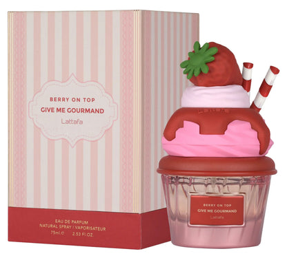 Lattafa Berry On Top – Give Me Gourmand Eau de Parfum 🍓🍰✨