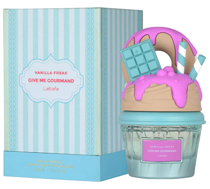 Vanilla Freak – Give Me Gourmand Eau de Parfum by Lattafa 🍦🍩✨