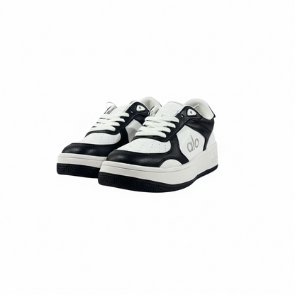 Alo Black & White Sneakers – Bold Contrast, Everyday Comfort