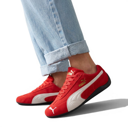 PUMA Classic Red Sneakers 🔴👟 | Sporty Icon with Bold Energy