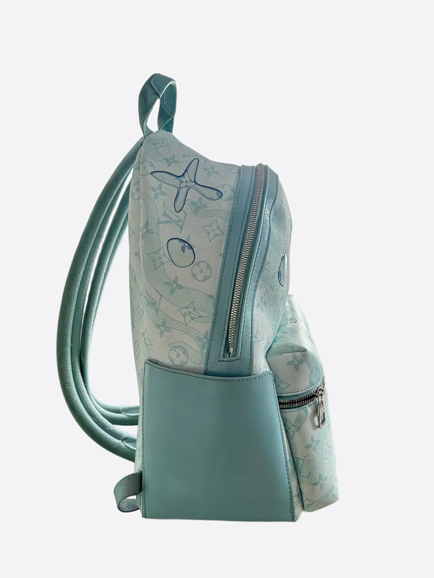 Louis Vuitton Monogram Aqua Backpack