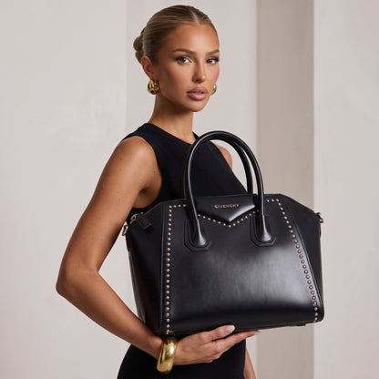 Givenchy Antigona Bag – Black Studded 🖤👜 large