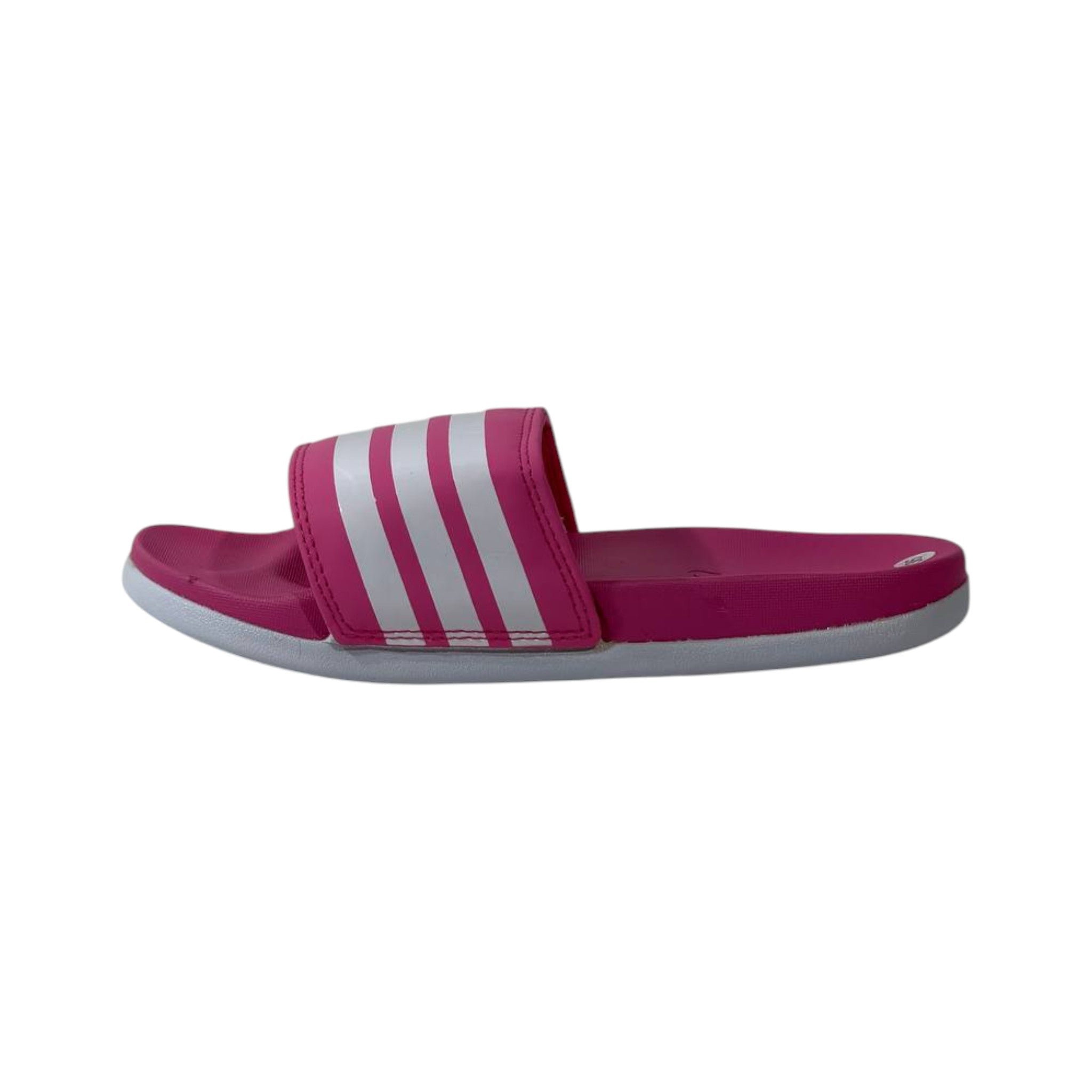 💖 Adidas Adilette Comfort Slides – Pink & White Edition 🌸✨
