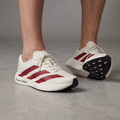 Adidas Adizero Running Shoes – White / Red