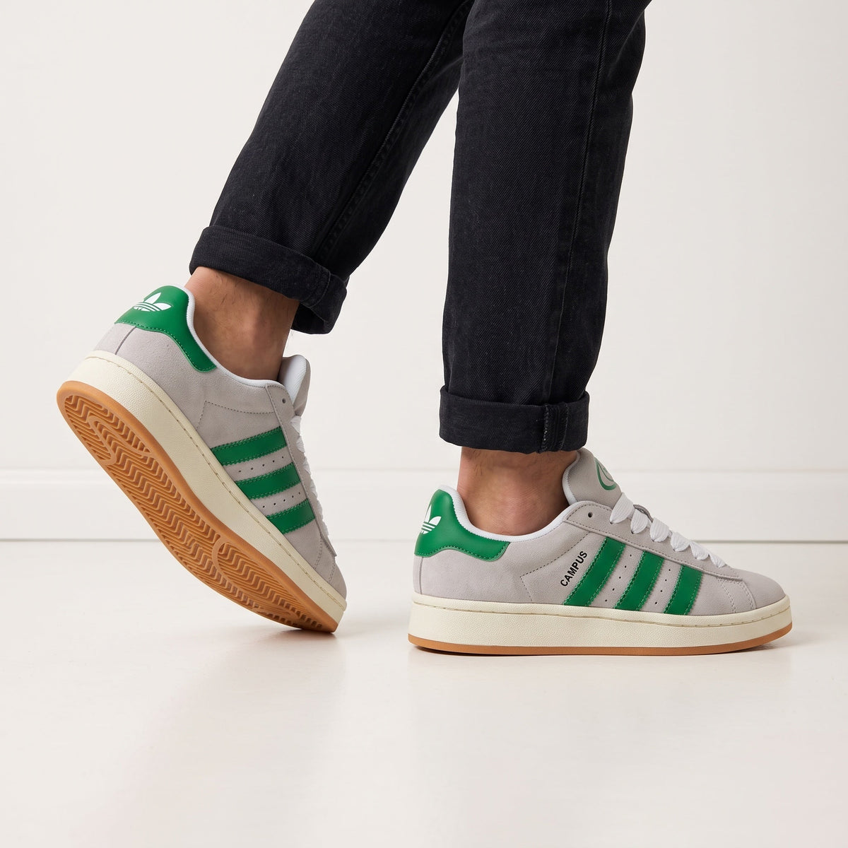Adidas Campus Accent Trainers — Green