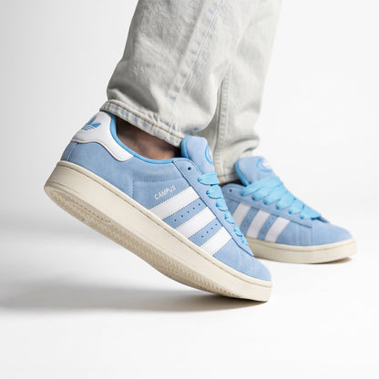 Adidas Campus Retro Low Sneakers — Light Blue