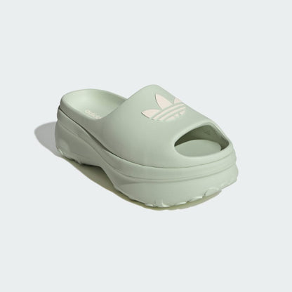 adidas Chunky Platform Slide – Mint Green 🌿