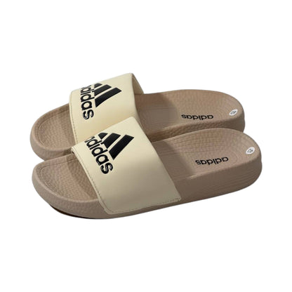 🏖️ Adidas Comfort Slides – Sand Beige Edition 🤍✨