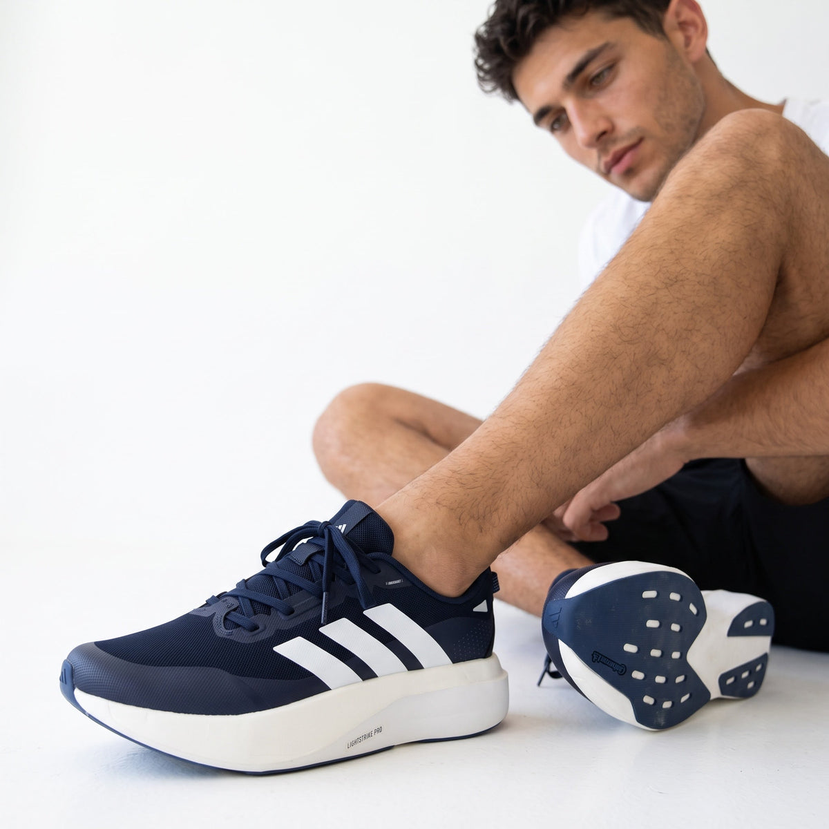 Adidas Runner — Navy & White