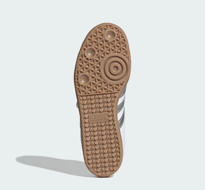 Adidas Samba Gum Mary Jane Velcro — White