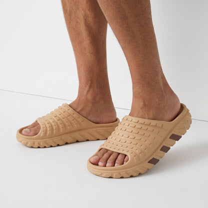 Adidas Chunky Slide — Beige