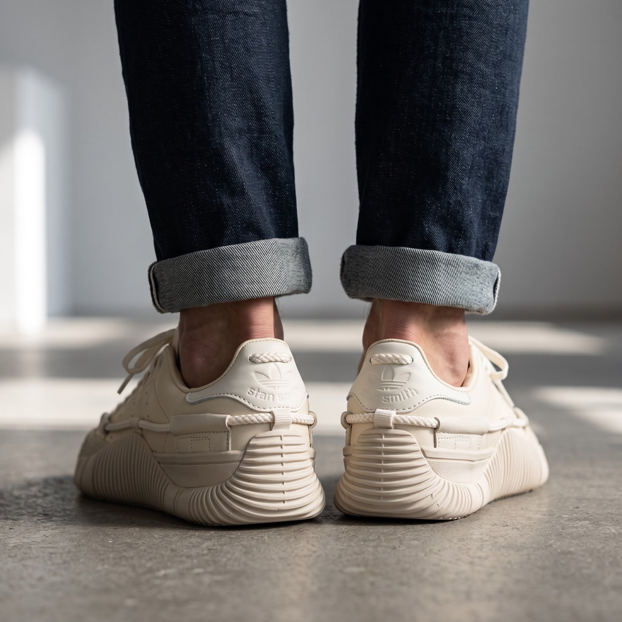 Adidas Stan Smith Platform – Cream Chunky Sneaker 👟✨