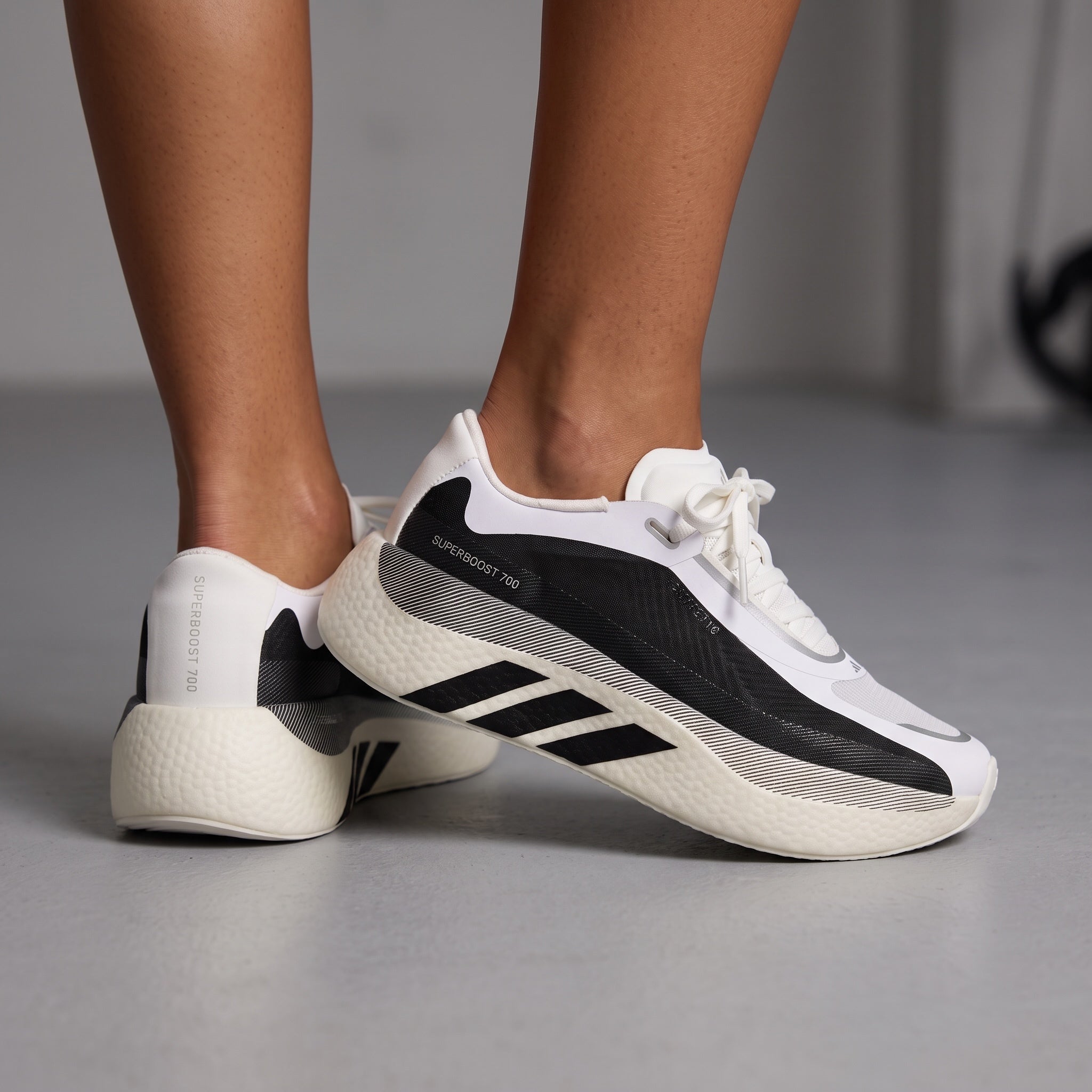 Adidas Superboost 700 – White Black Sneakers 👟