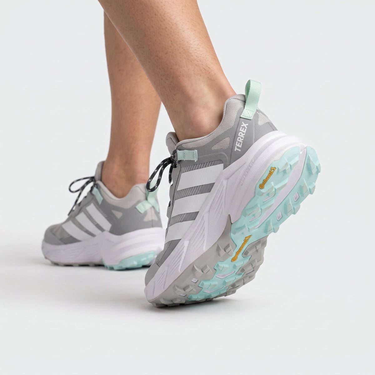 Adidas Terrex Trail Runner — Grey & Mint