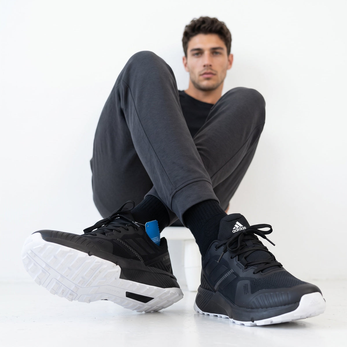 Adidas Terrex Trail Runner — Black & White
