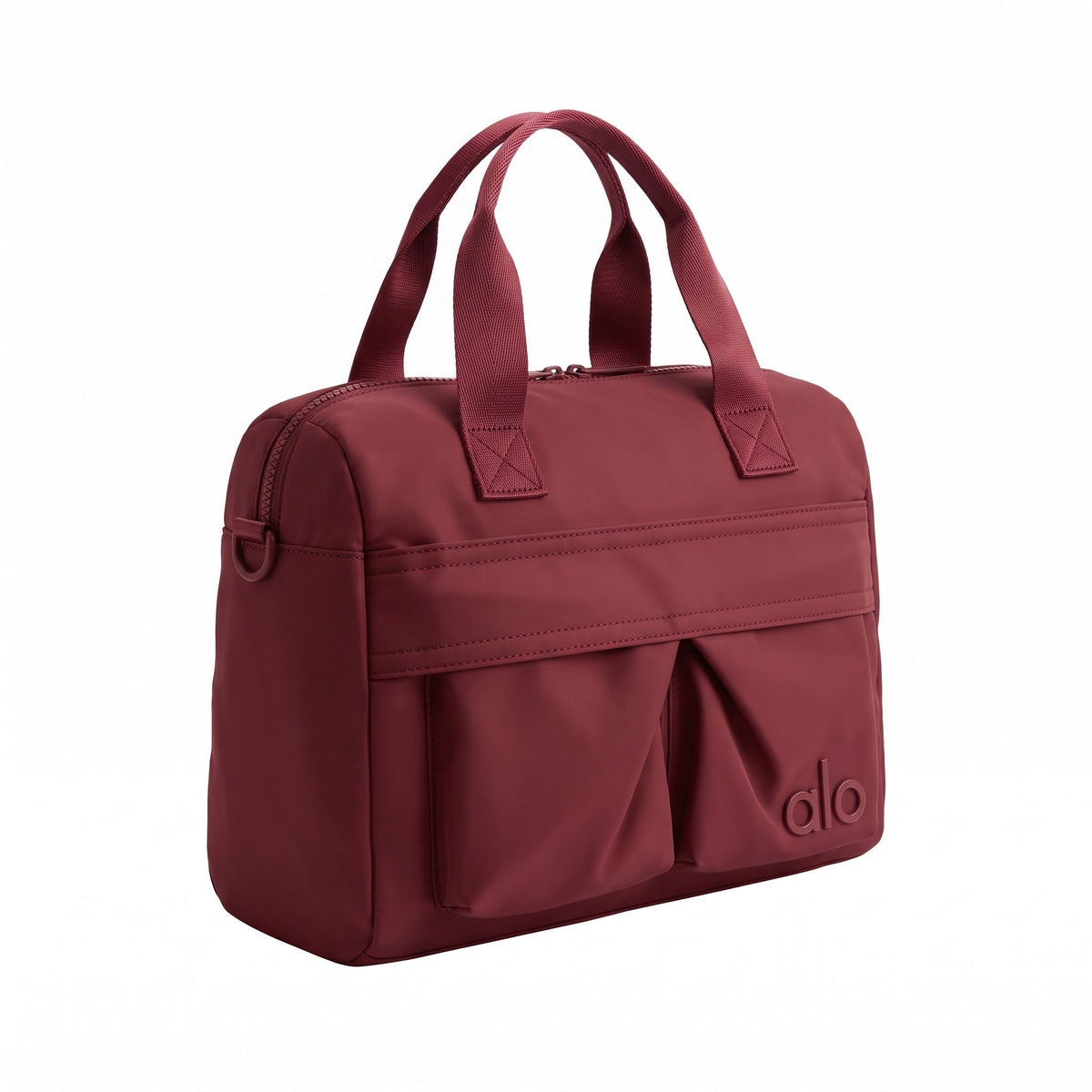Alo Carryall Tote — Burgundy