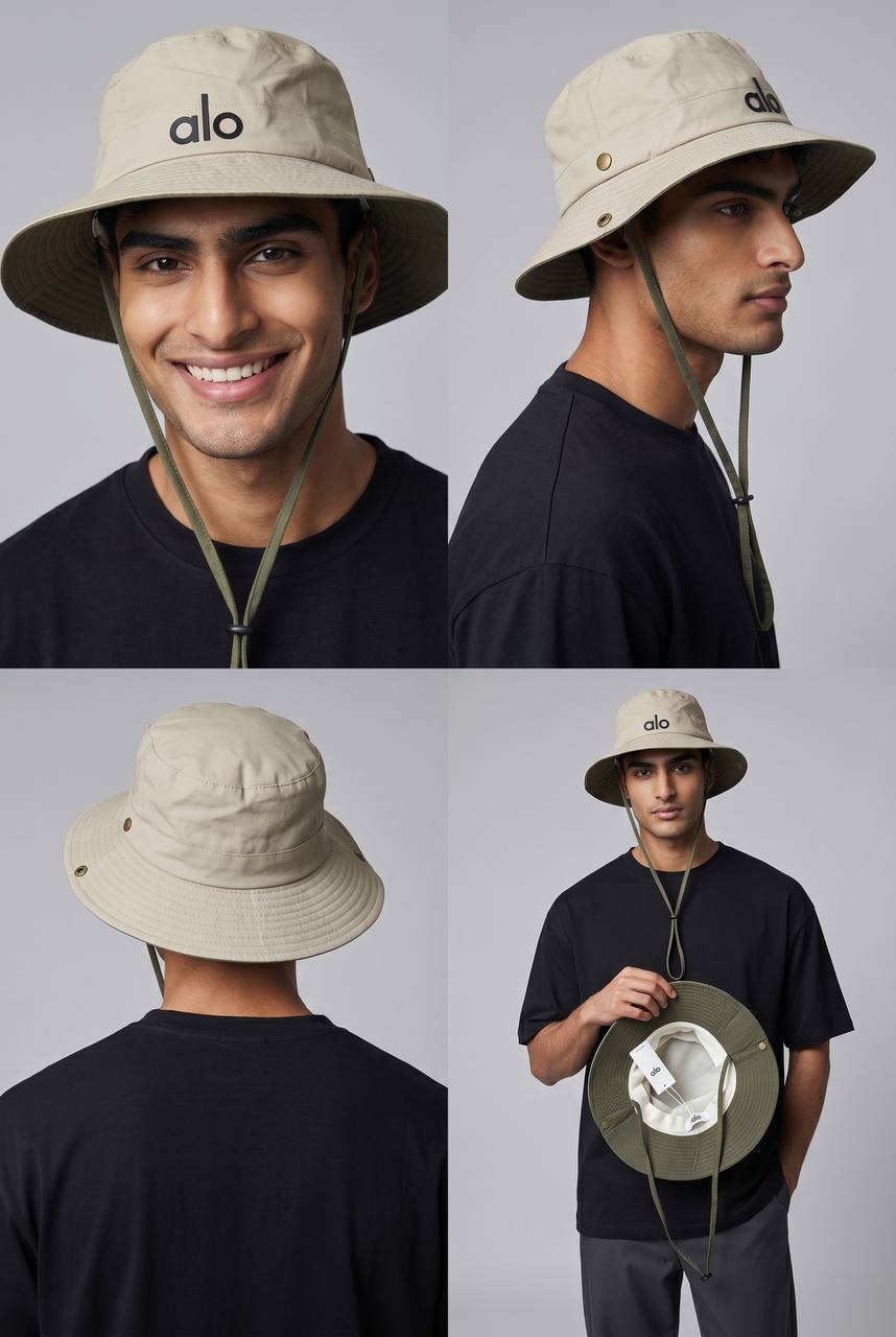 ALO Minimal Bucket Hat 🤍 | Beige Everyday Streetwear Essential