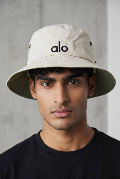 ALO Minimal Bucket Hat 🤍 | Beige Everyday Streetwear Essential