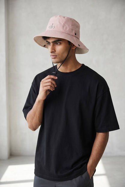 Alo Pink Bucket Hat 🎩 | Lightweight Adjustable Summer Hat
