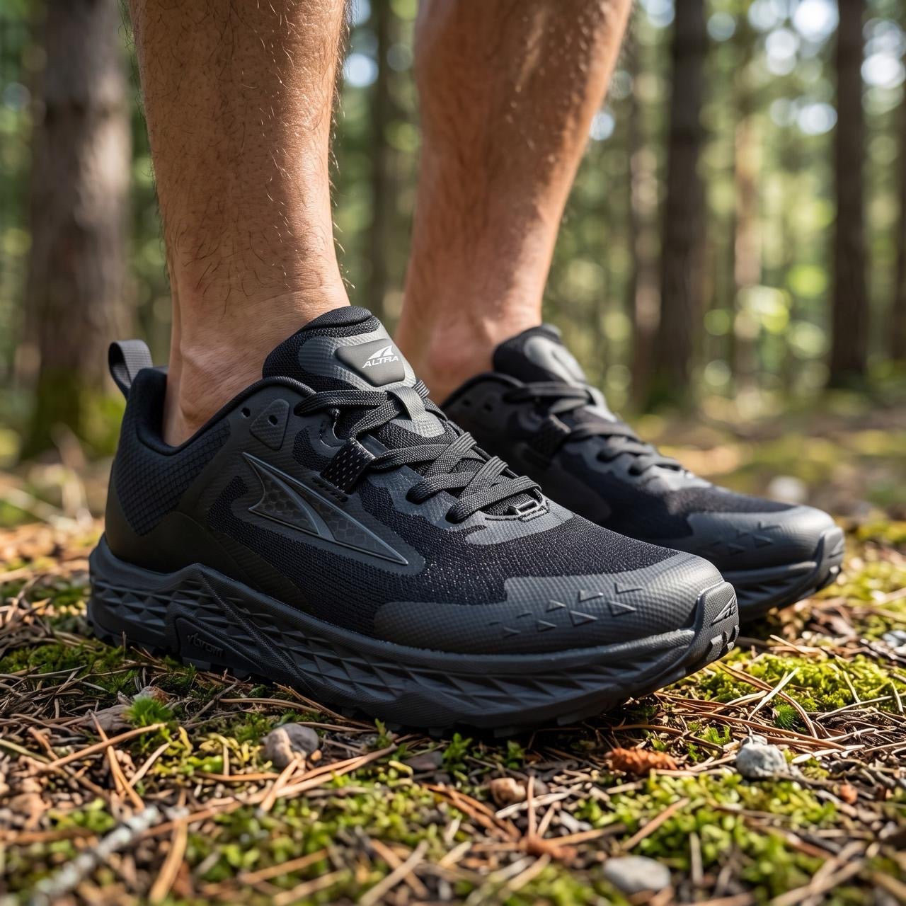 Altra Trail Running Shoe – Triple Black 👟🌲
