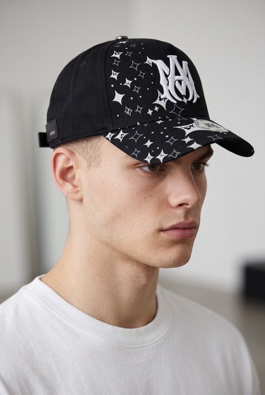 Amiri MA Logo Graphic Baseball Cap – Black