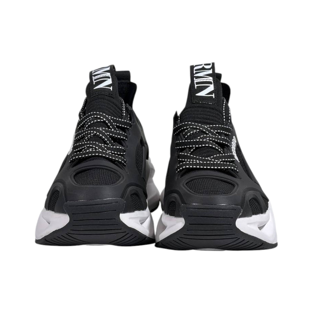 🖤 Armani Exchange Chunky Runner Sneakers White & Black 👟⚡