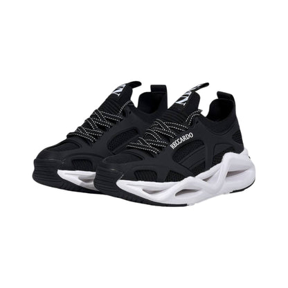 🖤 Armani Exchange Chunky Runner Sneakers White & Black 👟⚡