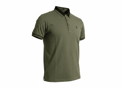 Armani Exchange Olive Polo Shirt 💚🖤 Smart Casual Essential