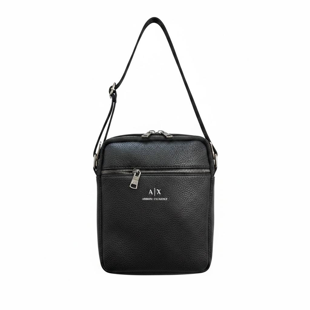 Armani Exchange Premium Black Crossbody Bag – Stylish Everyday Shoulder Bag 🖤✨