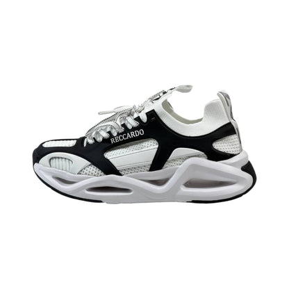 🖤🤍 Armani Reccardo Futuristic Chunky Sneakers 👟⚡