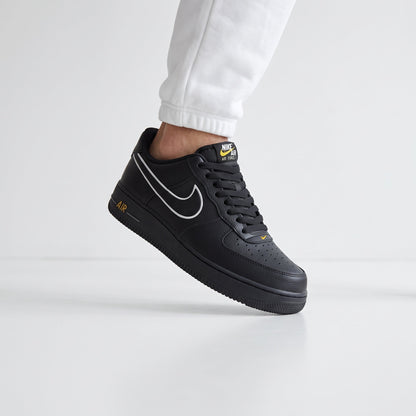 Nike Air Force 1 — Black & Yellow