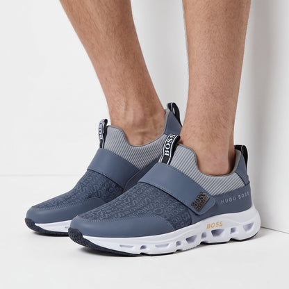 Hugo Boss Monogram Slip-On Trainer